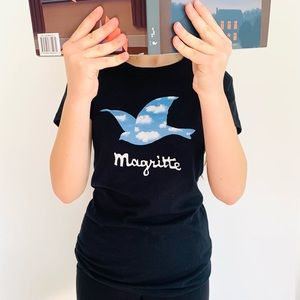 Magritte T-shirt Black Women’s Small